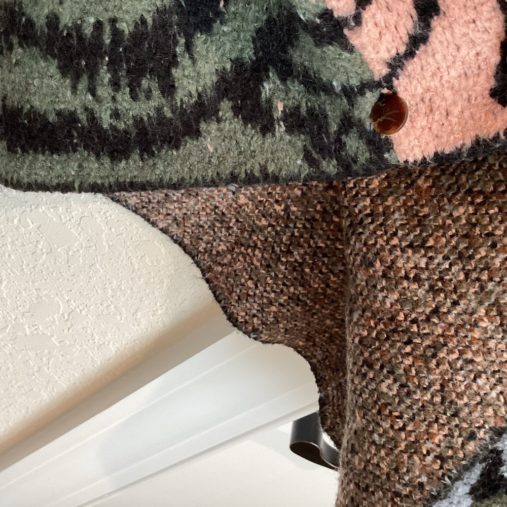 Scotch & Soda Jacquard Graphic Sweater New Medium Leopard Sun Star Anthropologie - Picture 13 of 16